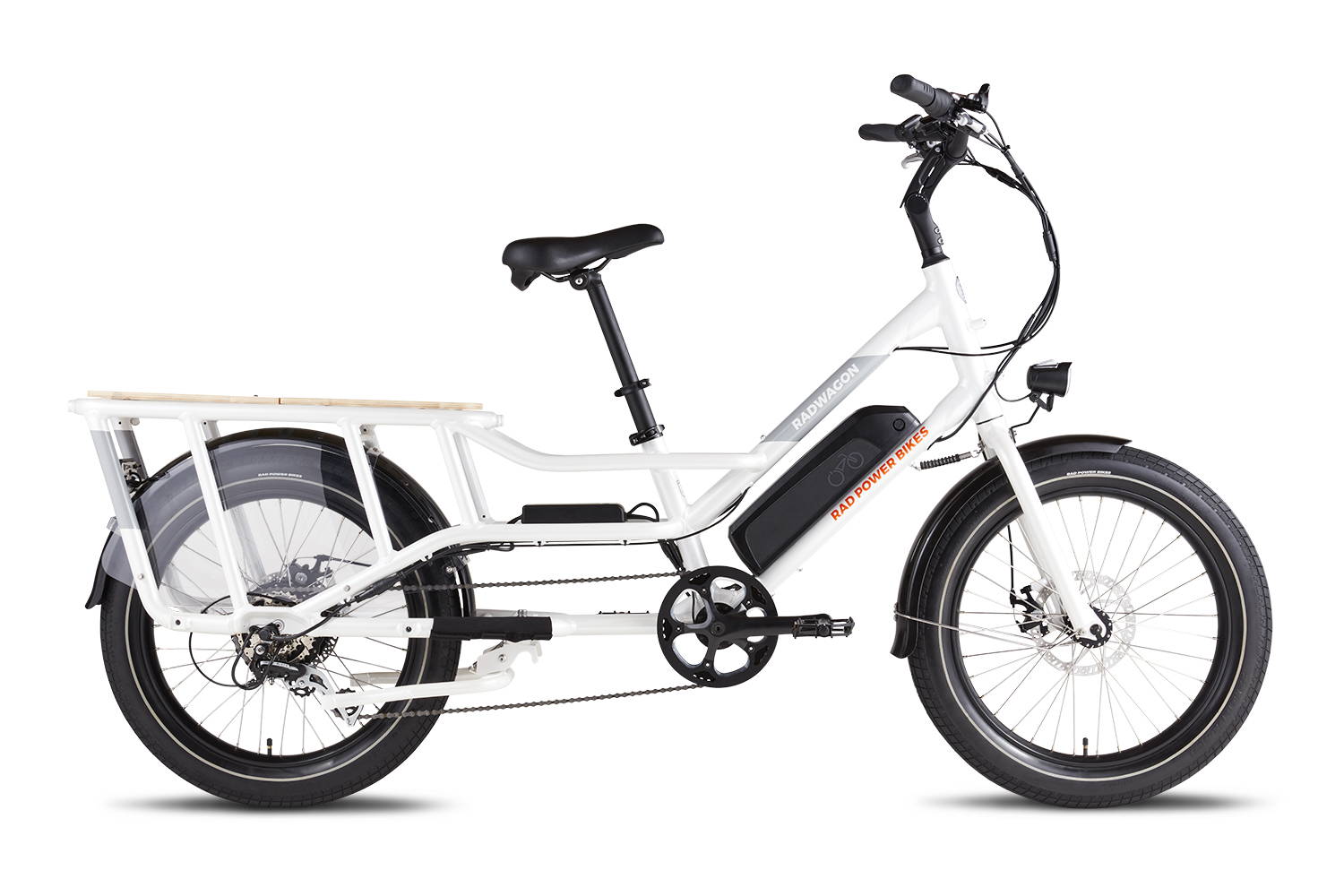 Recalled RadWagon 4 Electric Cargo Bike (White)