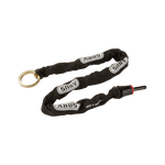 Close up image of Abus adaptor chain folded up.