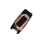 Top view of RadRunner 3 Console with the lid removed, showing a jacket and phone stowed inside.