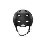 Back view of a Bern Brentwood helmet with MIPS protection in a matte black color