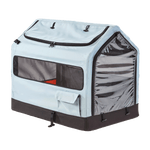 Rad Trailer pet insert, a doghouse-shaped product with mesh closures.