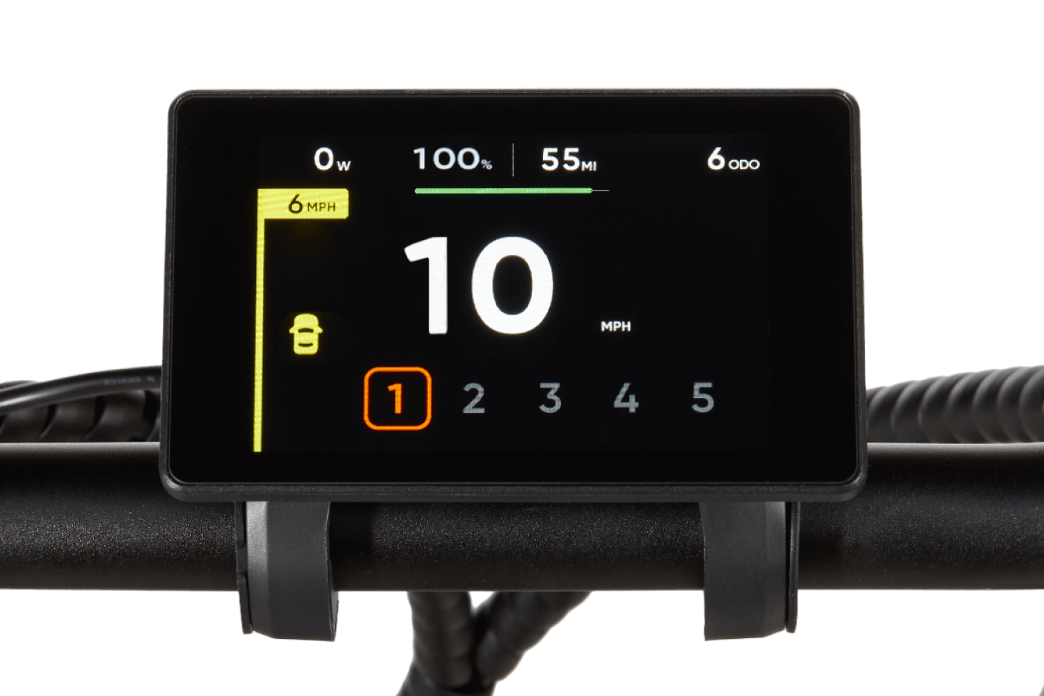 Right side of a deep emerald green RadRunner cargo utility ebike on a white background.