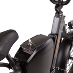 RadRunner 3 Console to carry small items shown installed on a RadRunner 3 Plus electric utility bike. 