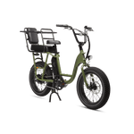 RadRunner Caboose and Passenger Package installed on a RadRunner 2 electric utility bike