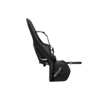 Side of a Thule Yepp 2 Maxi child seat with harness and straps visible